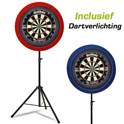 Dartbord op standaard 
